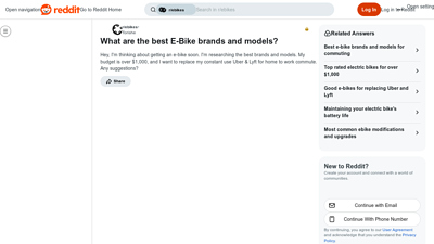 What are the best E-Bike brands and models? : r/ebikes - Reddit