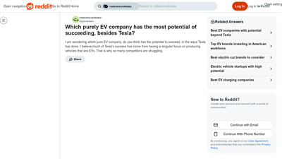 Which purely EV company has the most potential of succeeding ...