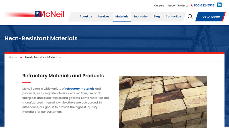 Refractory Materials & Heat