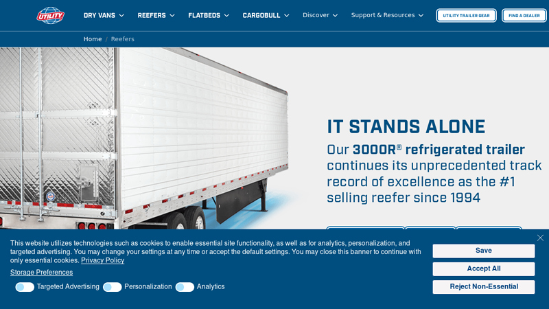 Refrigerated Trailer, Reefers, Multi