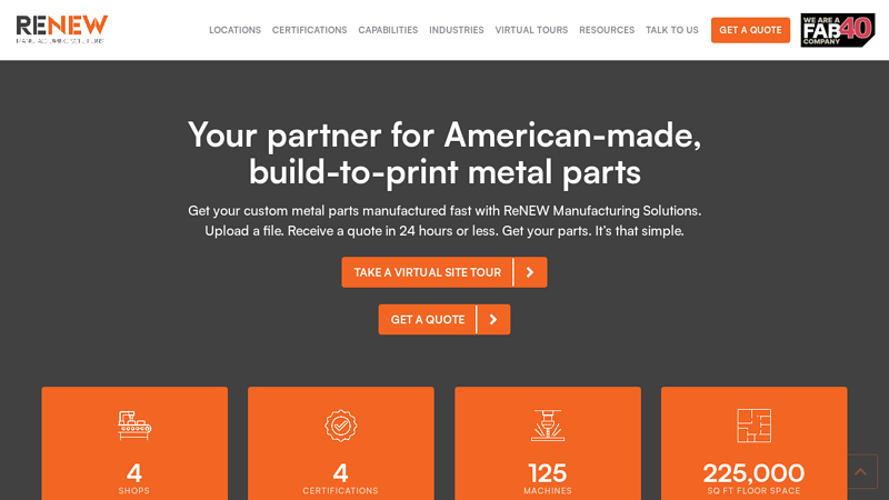 ReNEW Manufacturing Solutions