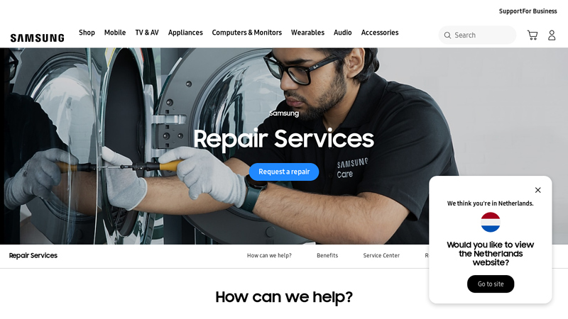 Request Repair And Check Repair Status