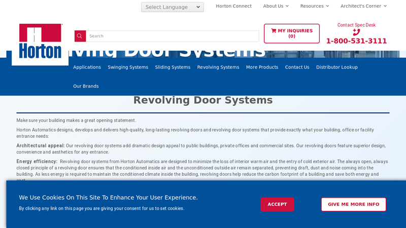 Revolving Door Systems