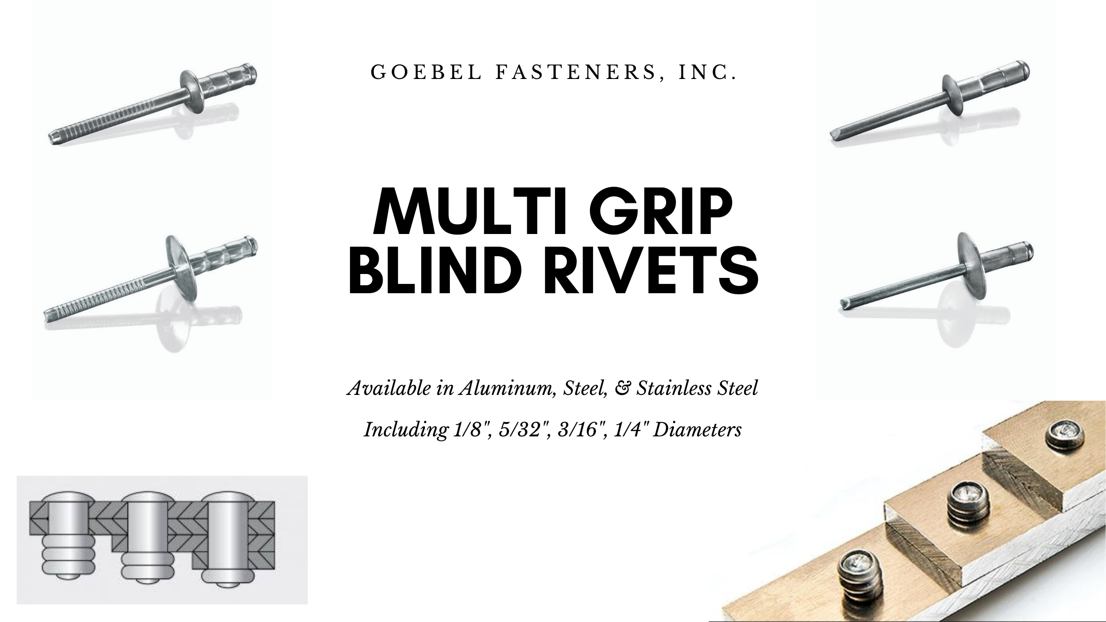 Rivets, Riveting Tools and Equipment