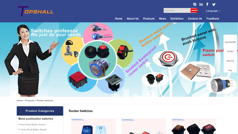Rocker switches Suppliers and Manufacturer