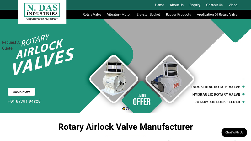 Rotary airlock Valve