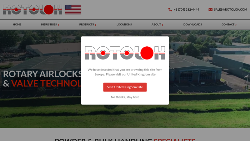 Rotolok USA: Rotary Valves