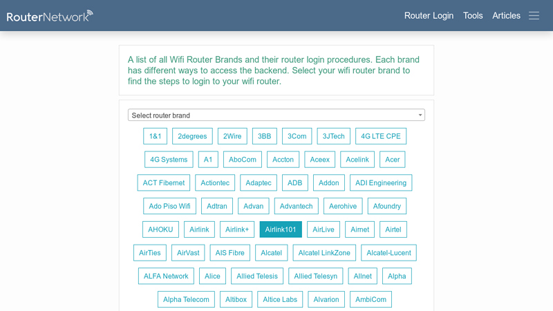 Router Brands
