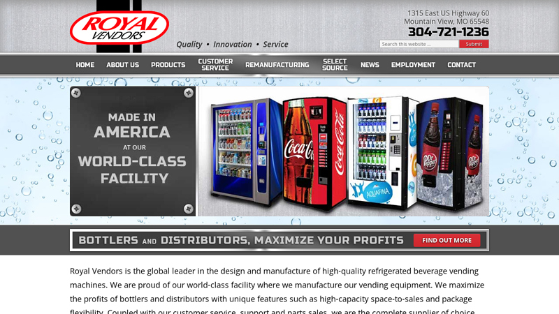 Royal Vendors, Inc.