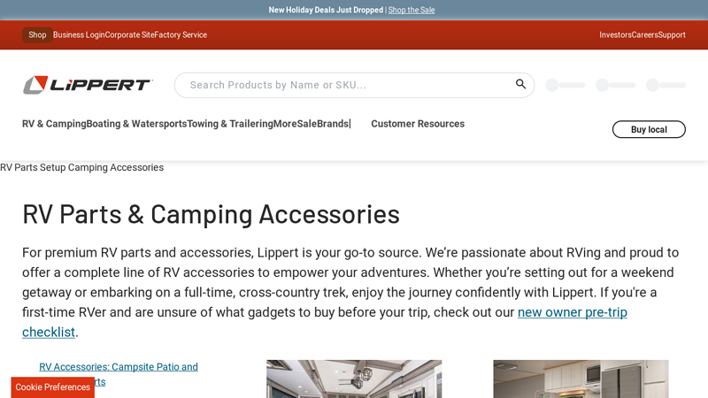 RV Parts & Camping Accessories