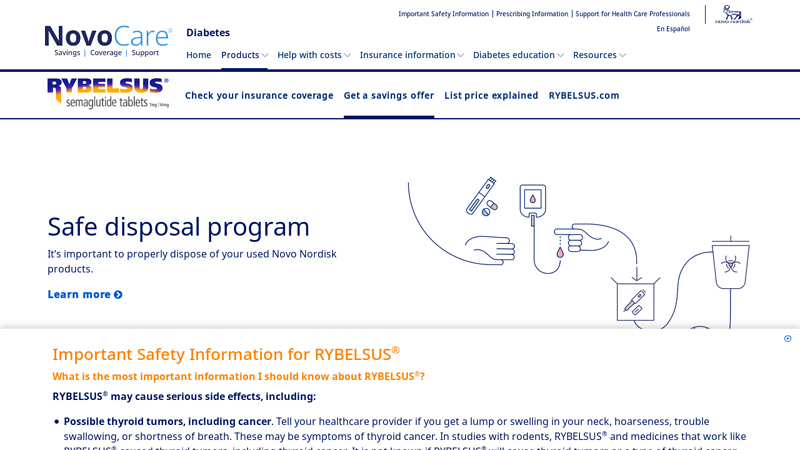 RYBELSUS® (semaglutide) tablets 7 mg or 14 mg Savings Offer ...