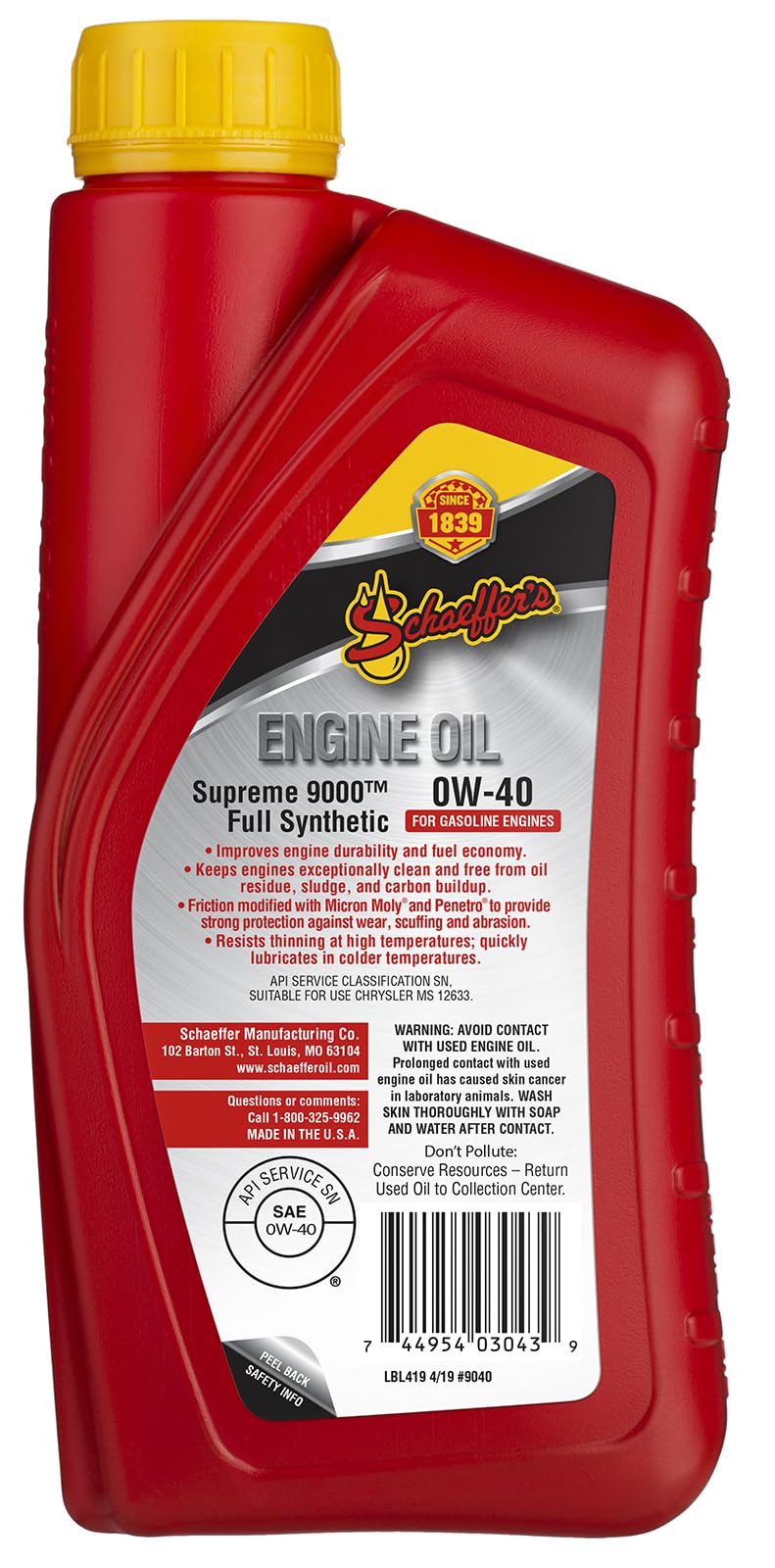 Schaeffer Oil