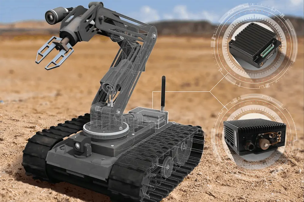SDR Radios and IP Mesh Radios for Drones, USVs, Robotics & UGVs