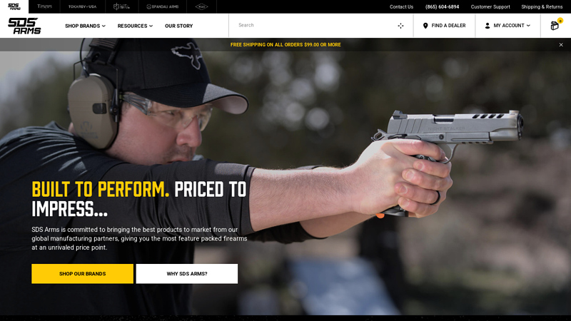 SDS Arms: Shotguns & Firearms for Sale