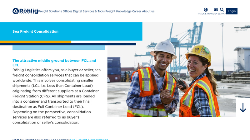 Sea Freight Consolidation