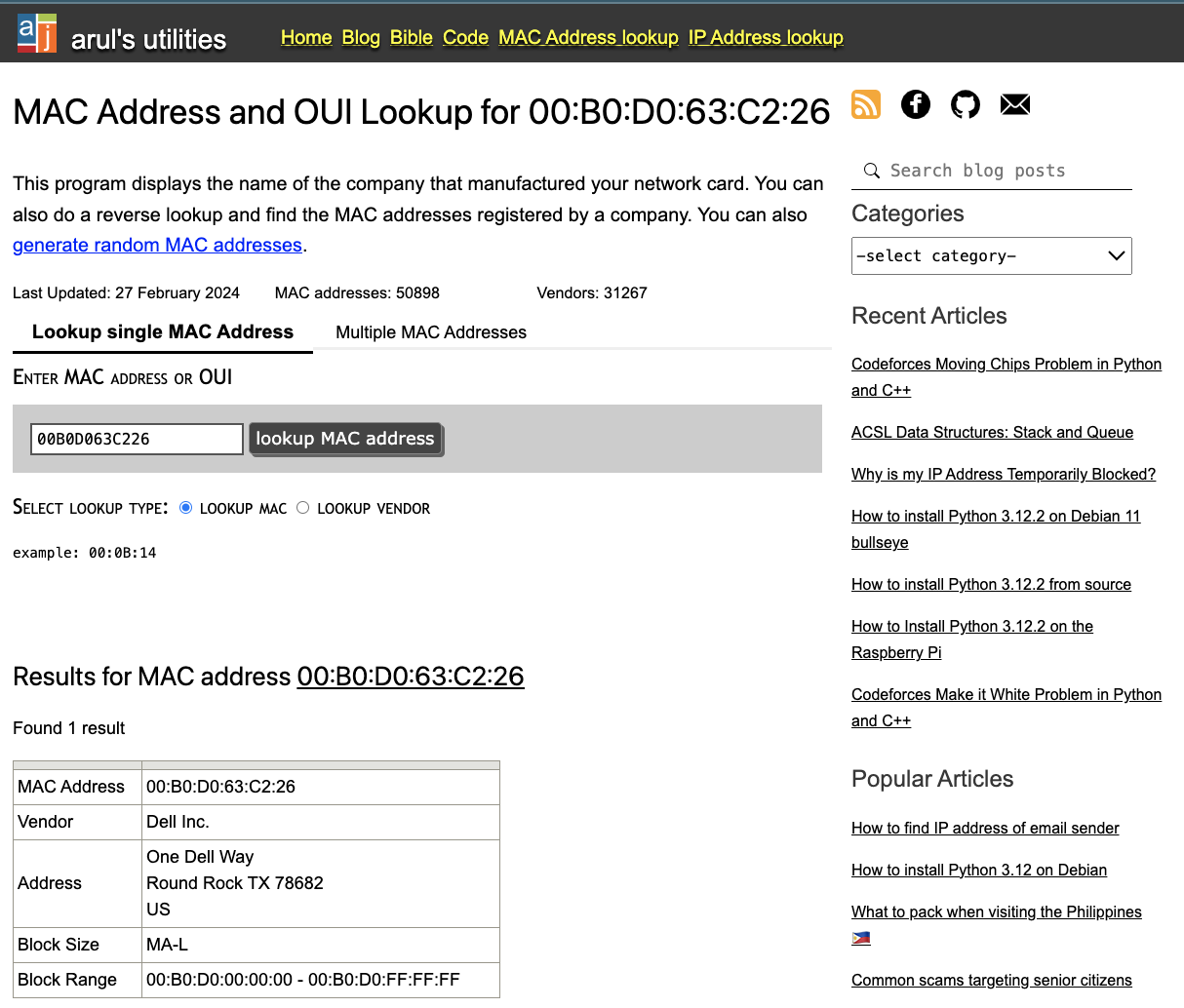 Search By Mac Address industry insight