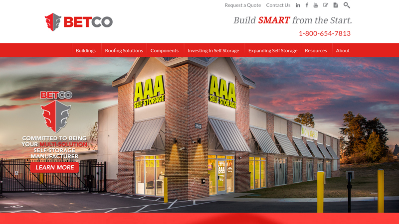 Self Storage Building Manufacturer