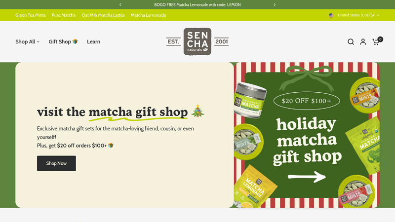 Sencha Naturals