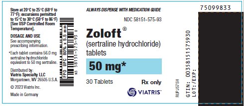 sertraline hydrochloride tablet, film coated ZOLOFT