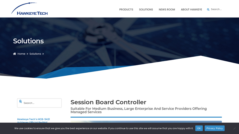 Session Board Controller – HawkeyeTech