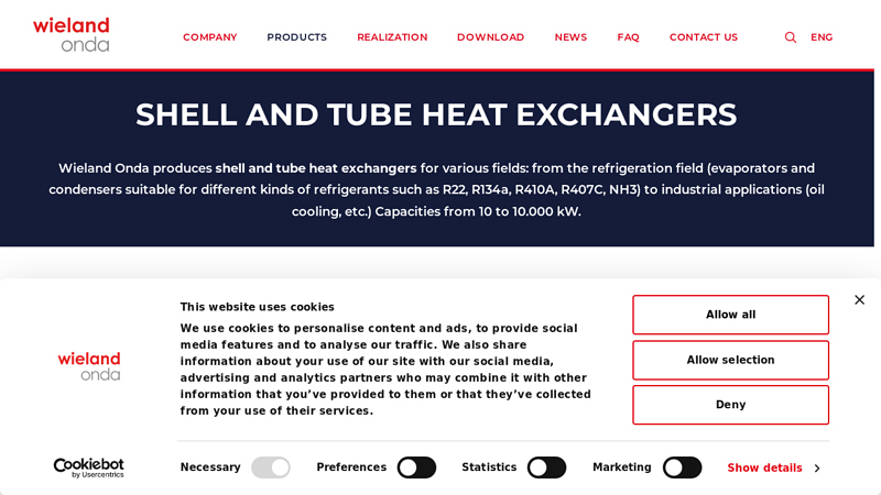 Shell and Tube Heat Exchangers