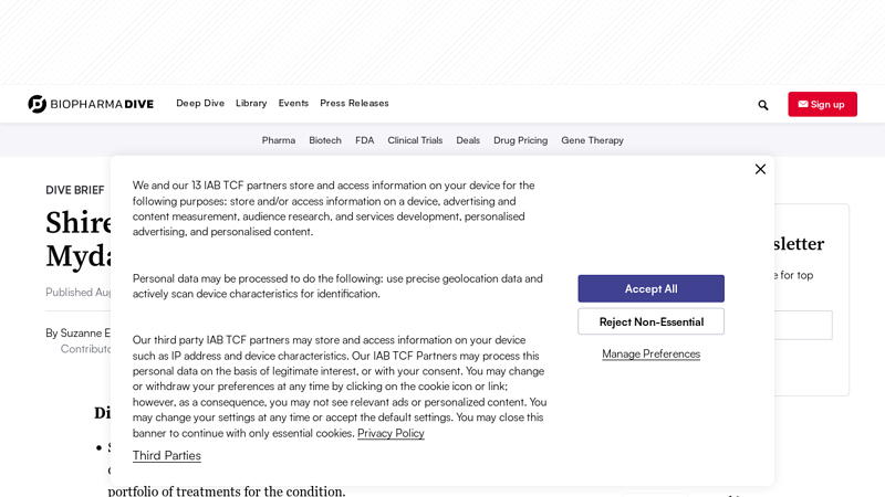 Shire launches newest ADHD med Mydayis