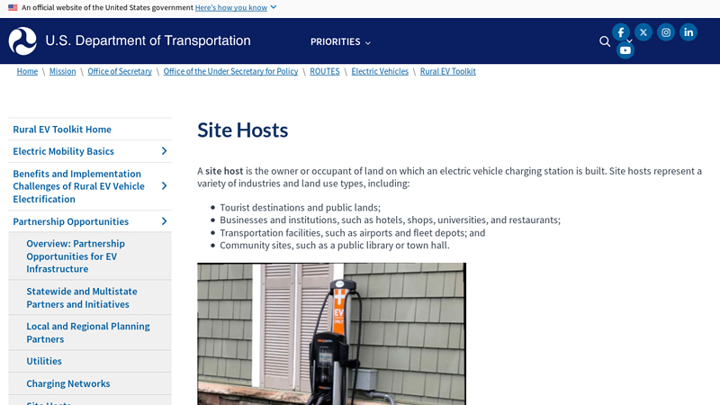 Site Hosts