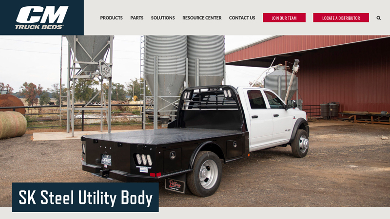 SK Steel Utility Body