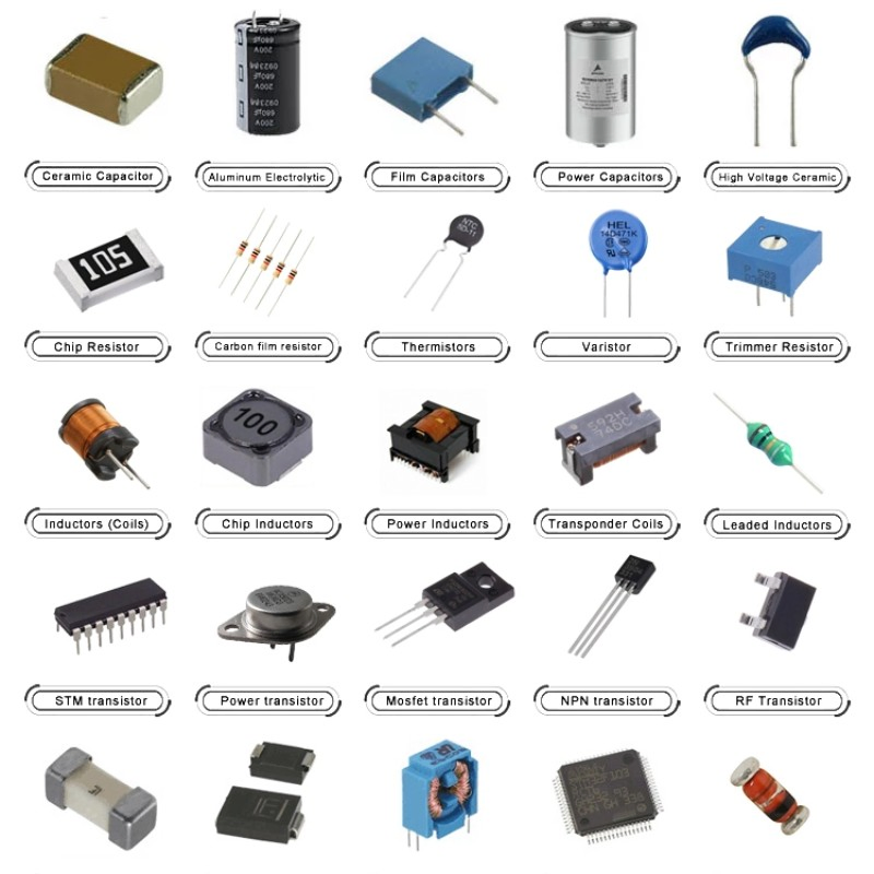 SMD Components: Capacitors, Resistors, Inductors, LEDs