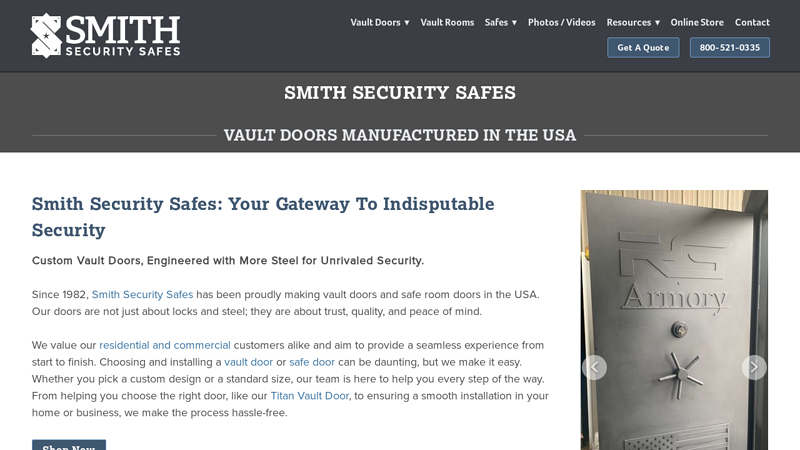 Smith Security Safes: American Vault Doors