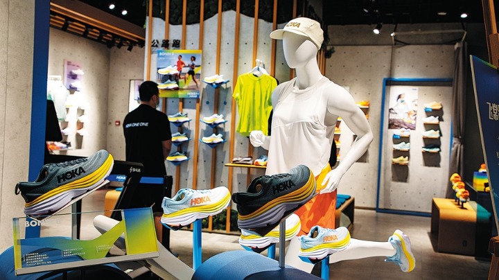 Sneaker makers off to running start in China