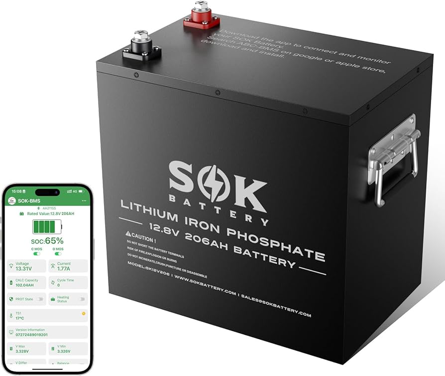 SOK BATTERY - LiFePO4 Battery