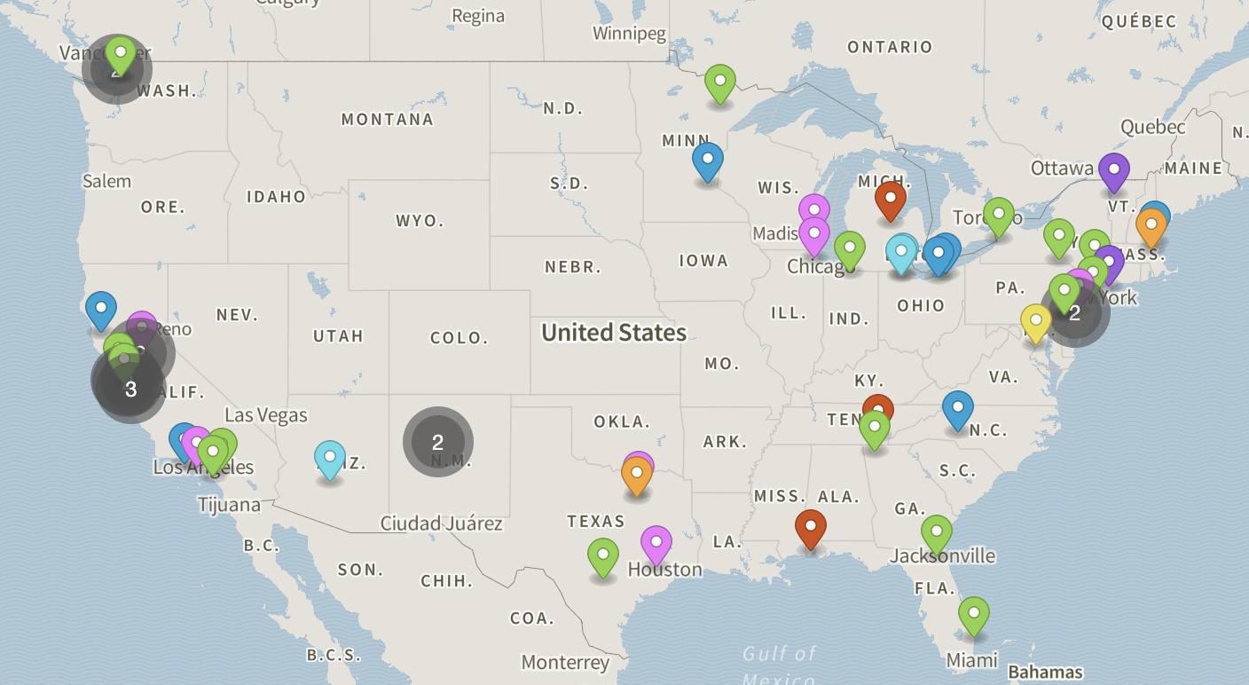 Solar Manufacturing Map