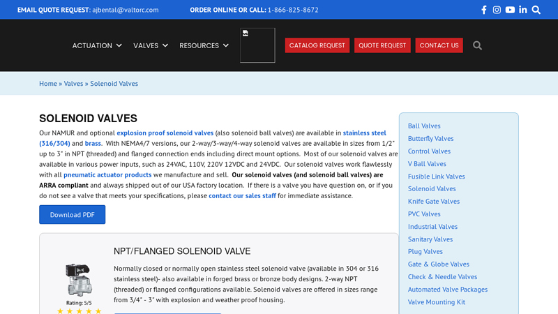 Solenoid Valves