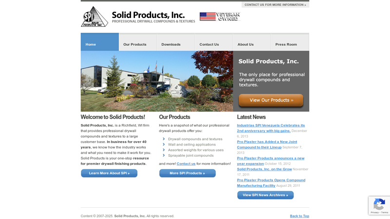 Solid Products, Inc.
