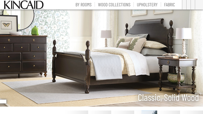 Solid Wood Furniture and Custom Upholstery by Kincaid Furniture, NC