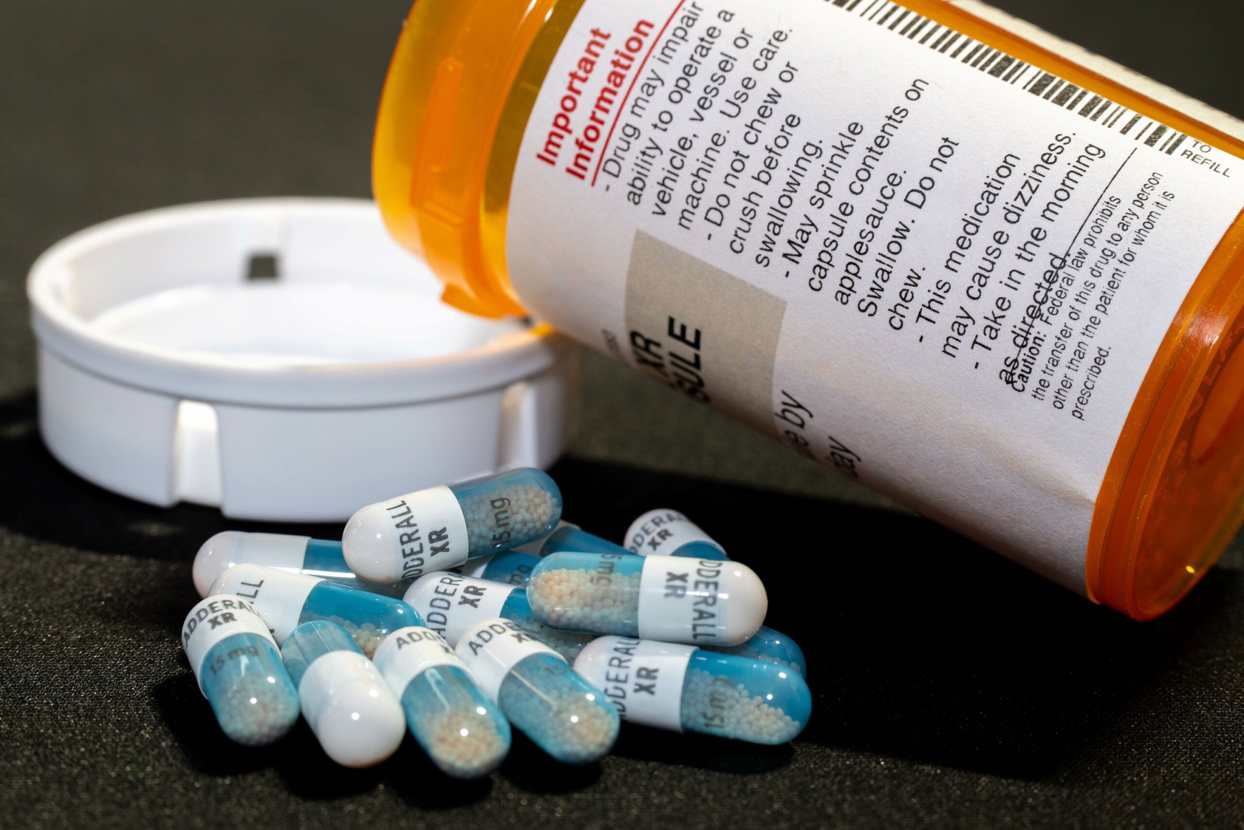 adderall brand name manufacturer