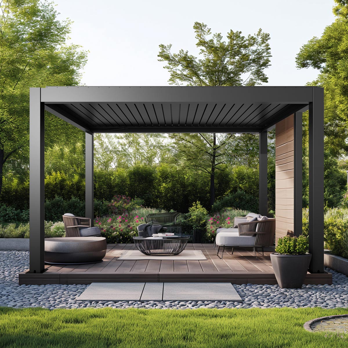 aluminum pergola manufacturers