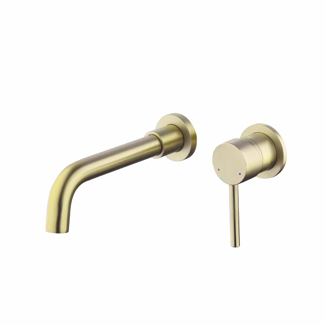 chinese brushed gold bathtub faucet supplier