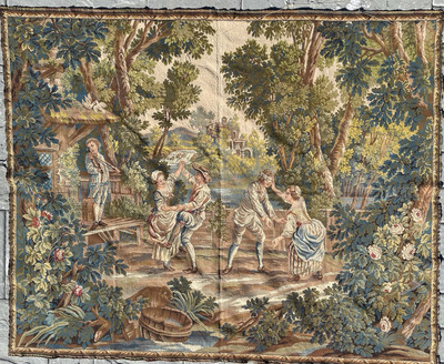 french pastoral scene bedspread australia supplier
