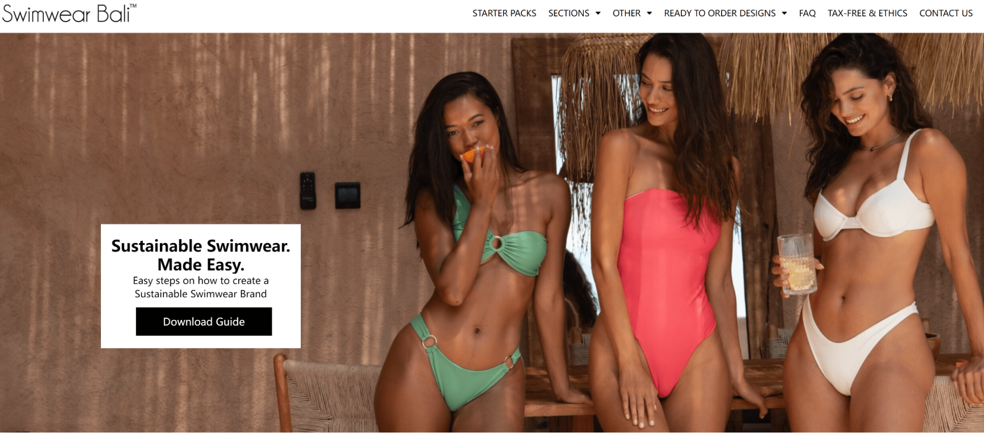 bali swimwear manufacturer