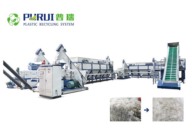 green plastic recycling line supplier