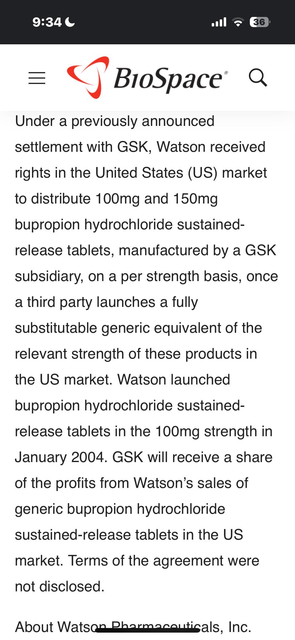 best generic bupropion manufacturer