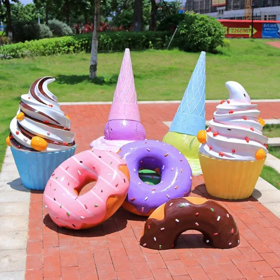 large inflatable ice cream cone decoration supplier