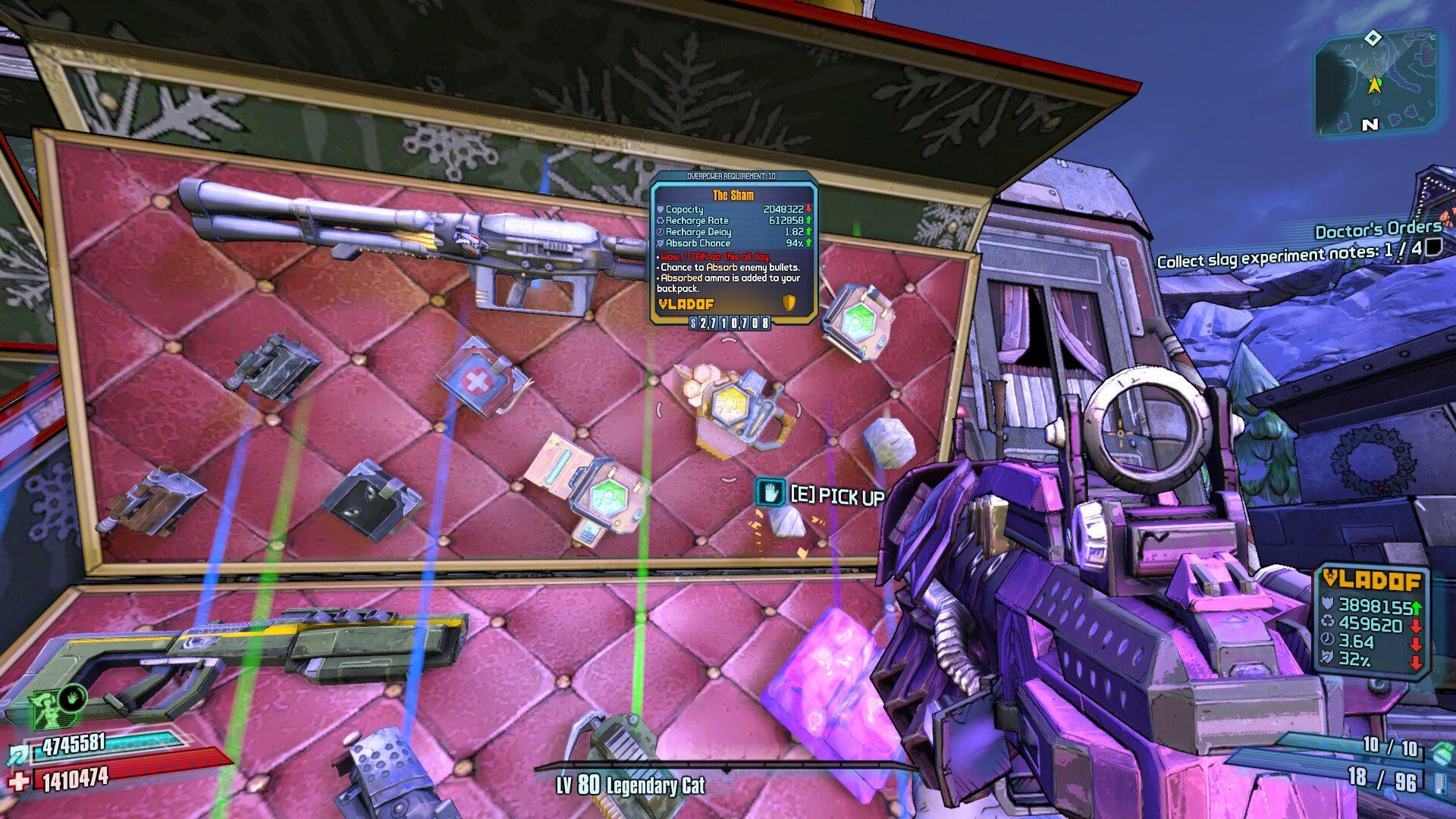 bl2 best allegiance relic for all manufacturers