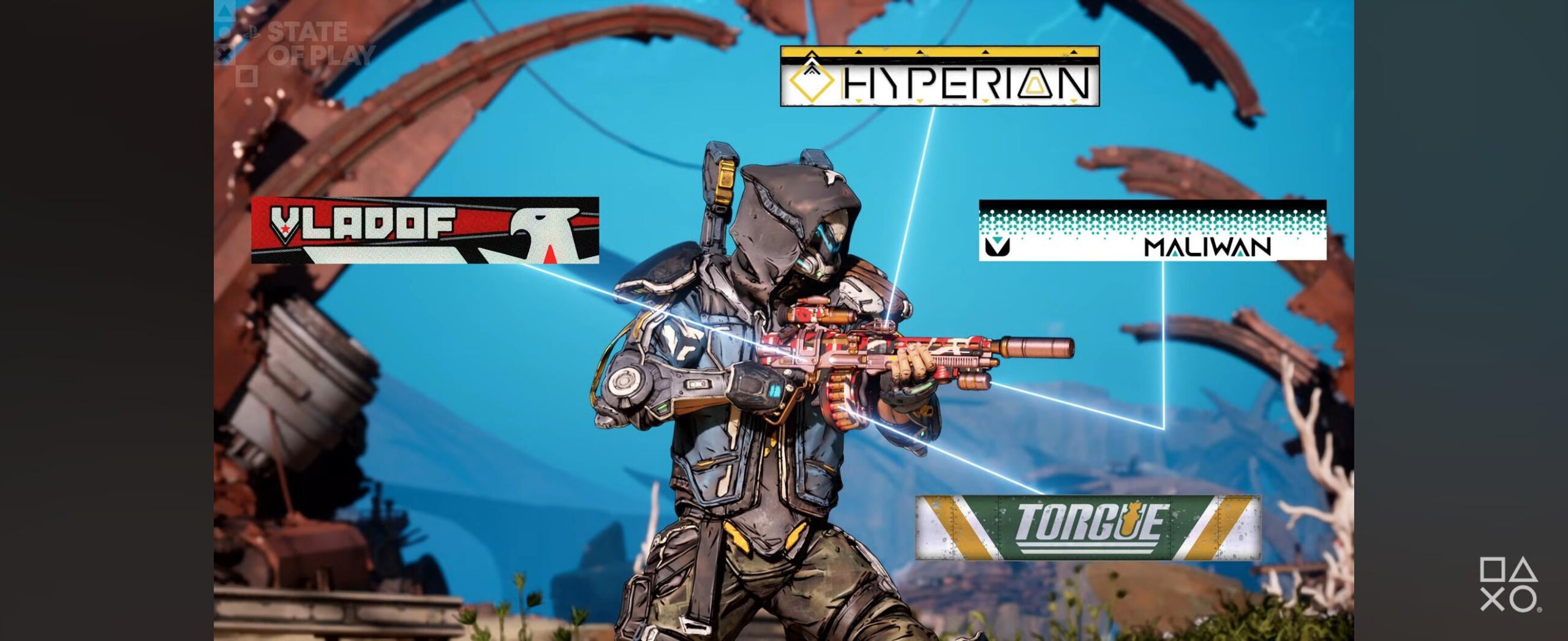 borderlands 4 manufacturers