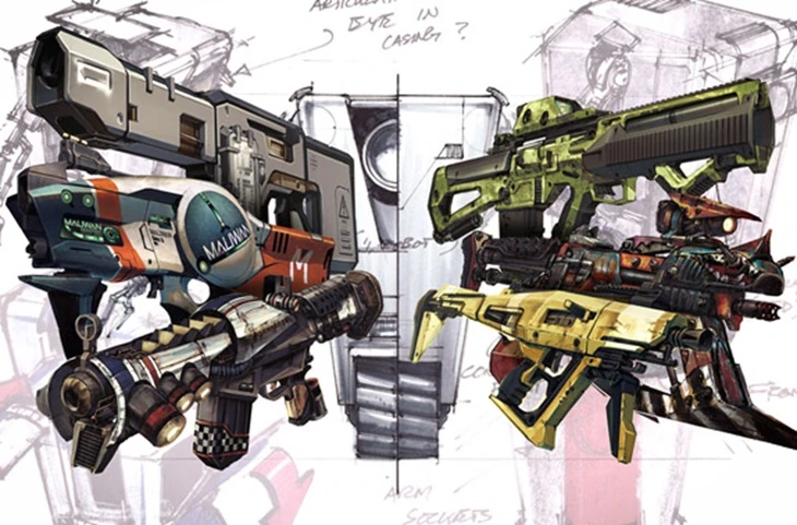 borderlands gun manufacturers