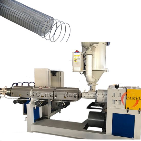 pvc coated flexible metal hose extrusion line supplier