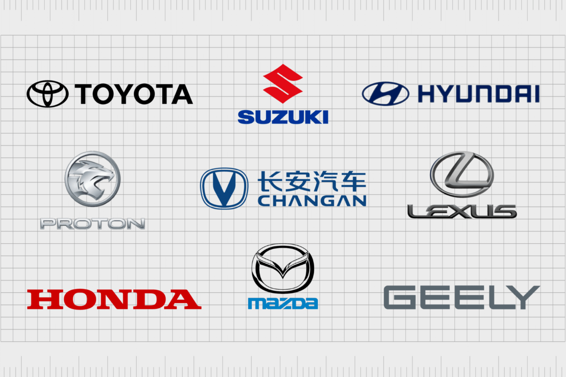 car manufacturer logos and names