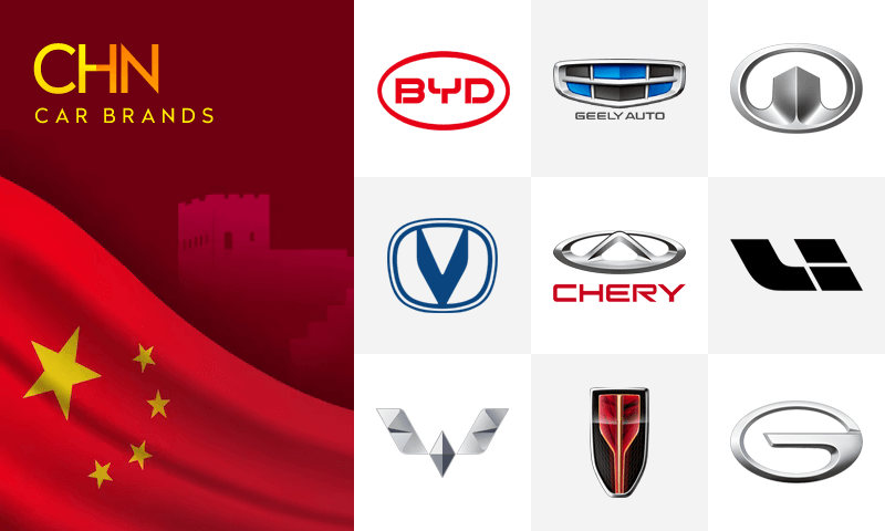car manufacturer logos and names